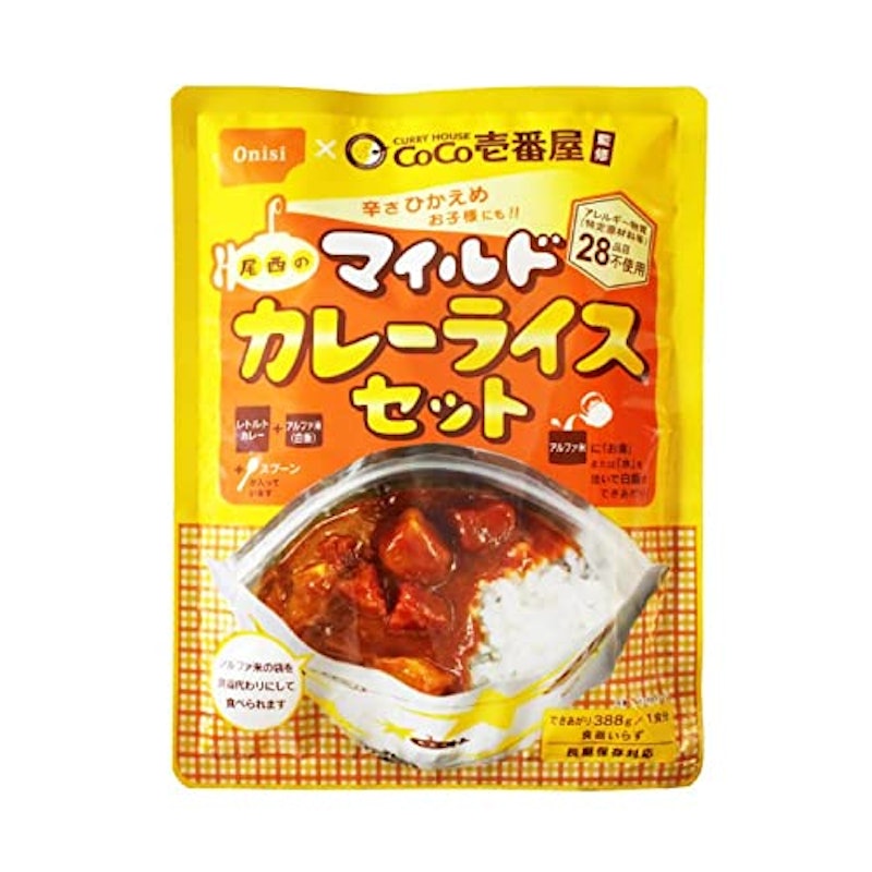 CoCo壱番屋監修 尾西のマイルドカレーライスセット 1