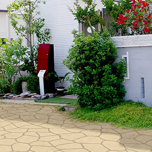 ステンシルシート ランダムストーン模様 2