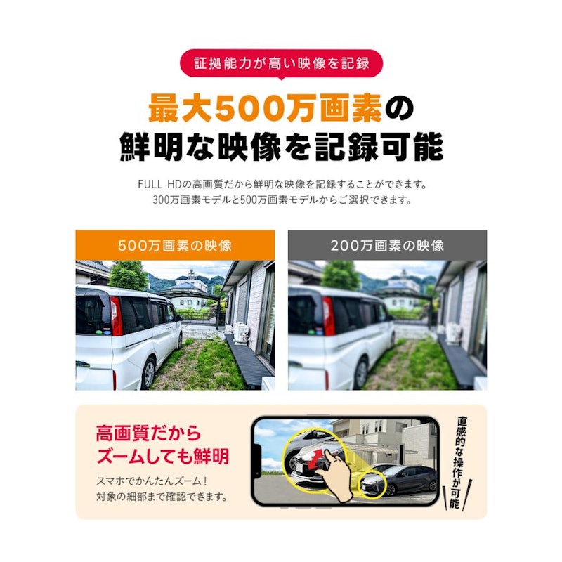 屋外仕様 防犯灯カメラ 3