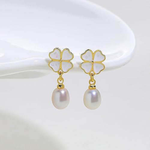 四葉のクローバーピアス 4