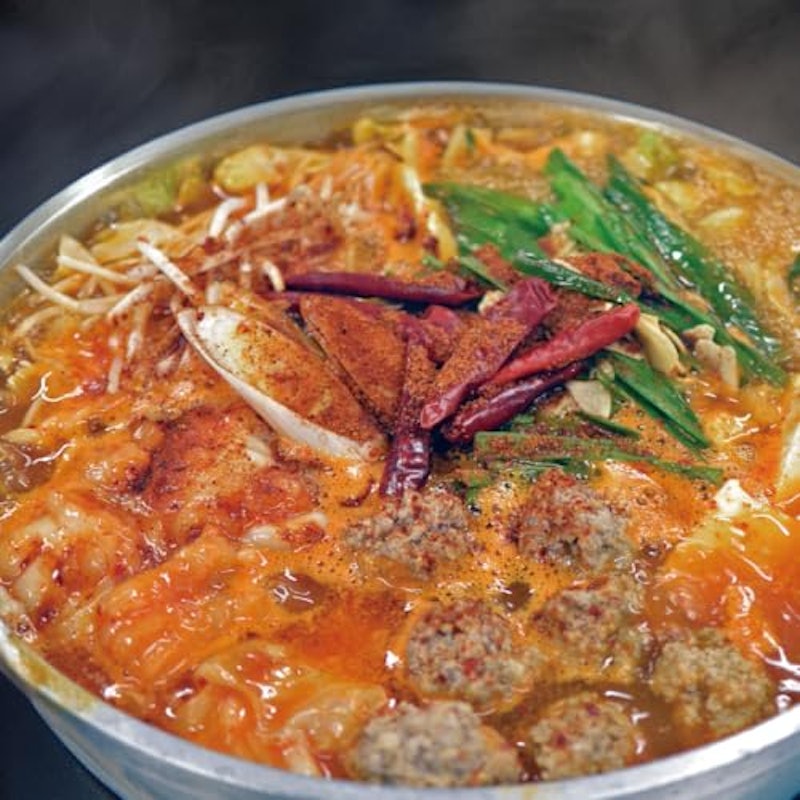 国産牛もつ鍋セット 激辛麻辣スープ 1