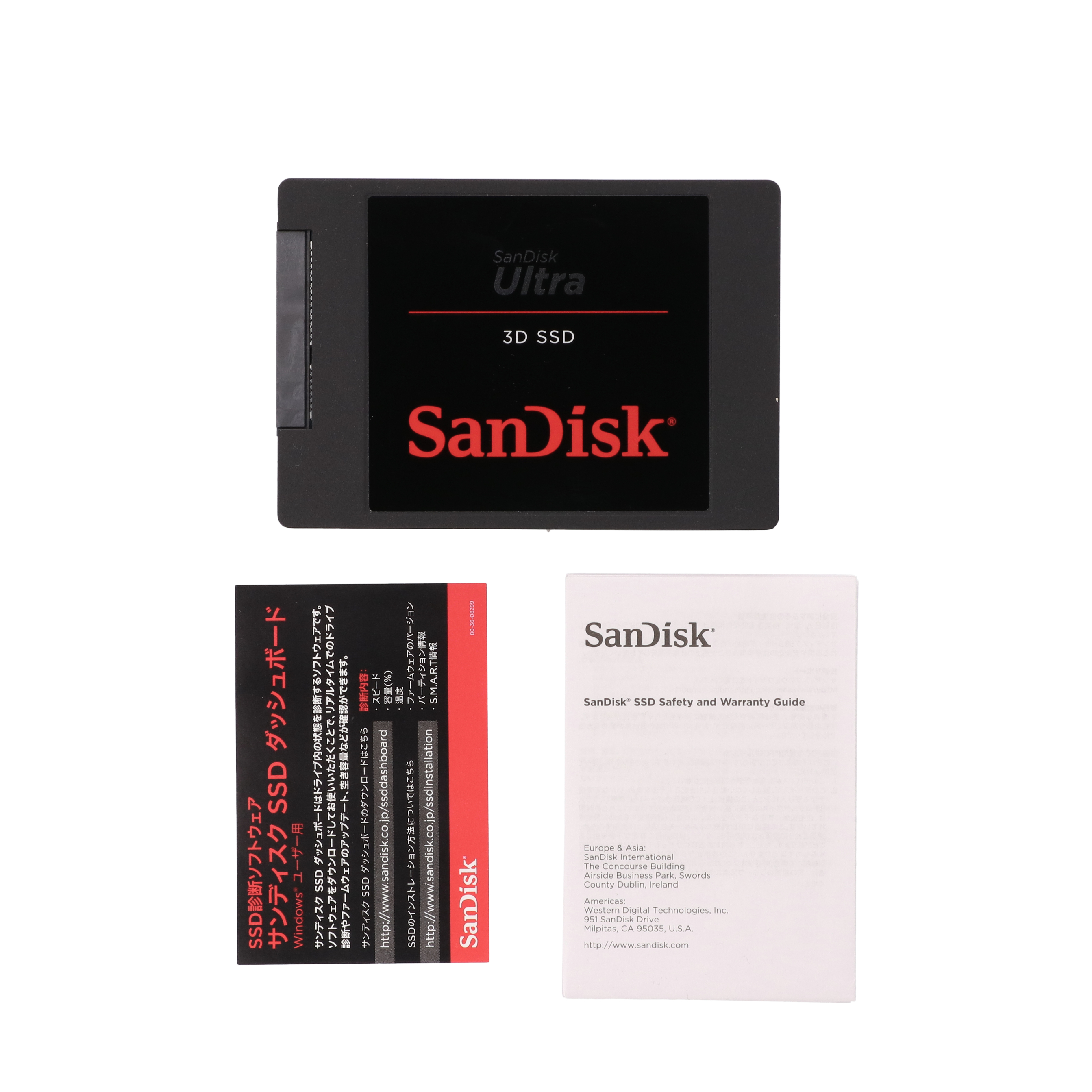 セール好評SDSSDH24-T00-J25　ウルトラ 3D SSD 2TB 　サンデスク PCパーツ
