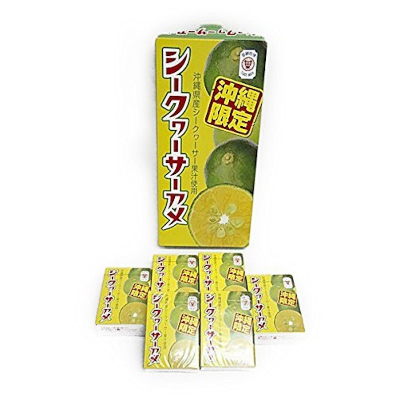 沖縄限定 シークヮーサーアメ 1
