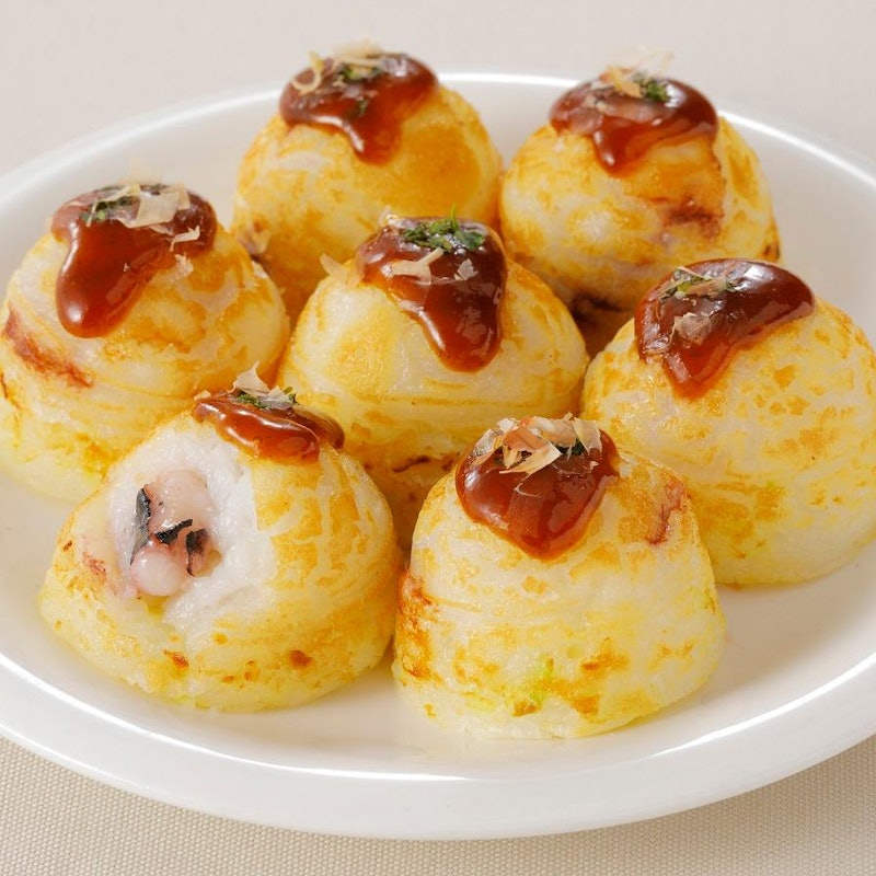 米粉で作ったたこ焼き 2