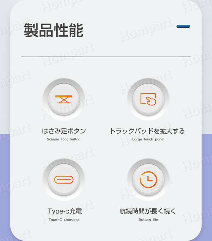 Bluetoothキーボード 3