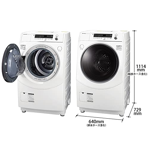ドラム式洗濯乾燥器 SHARP ES-H10C-WR