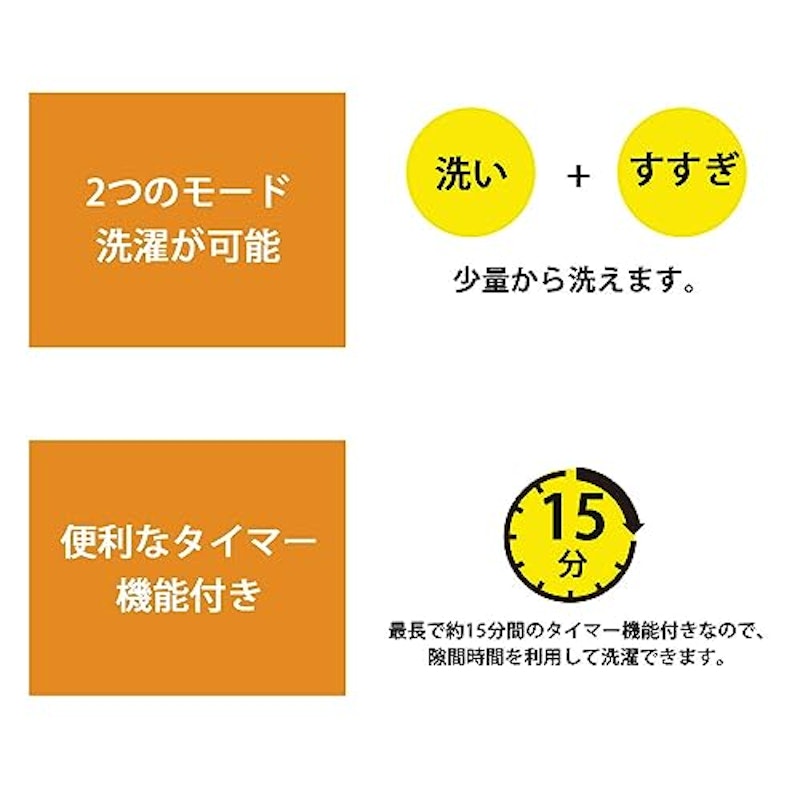 ミニ洗濯機 4