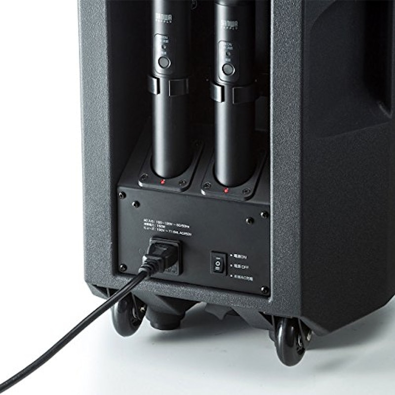 ワイヤレスマイク付き拡声器スピーカー 3