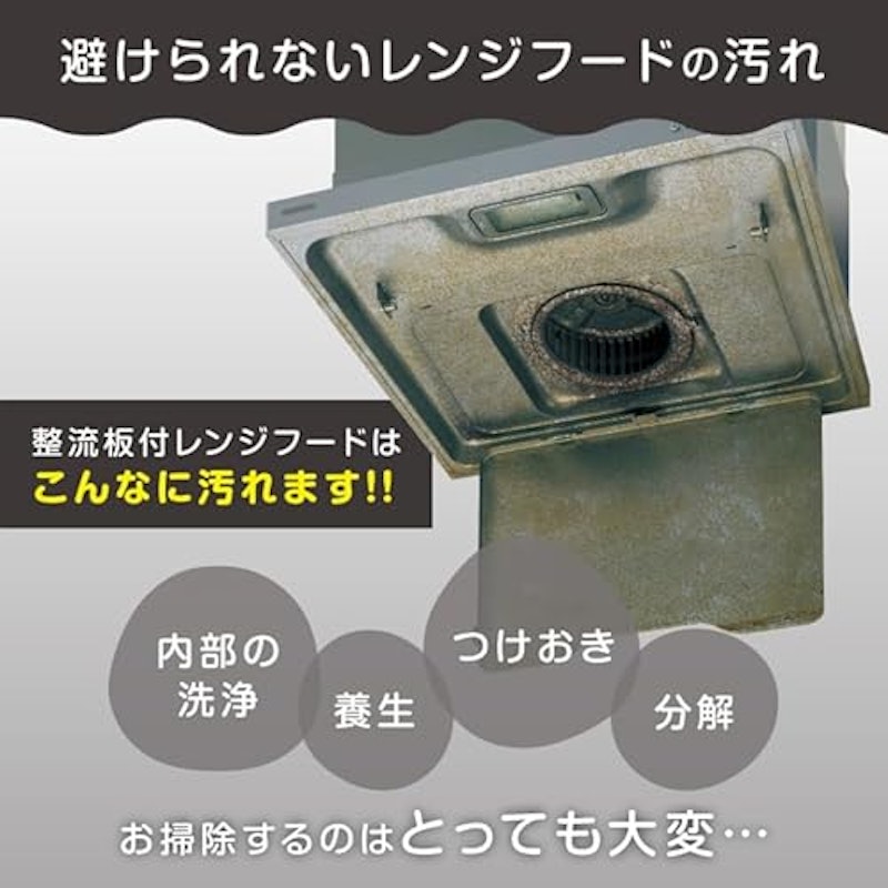 整流板付専用パッと貼るだけスーパーフィルター 4