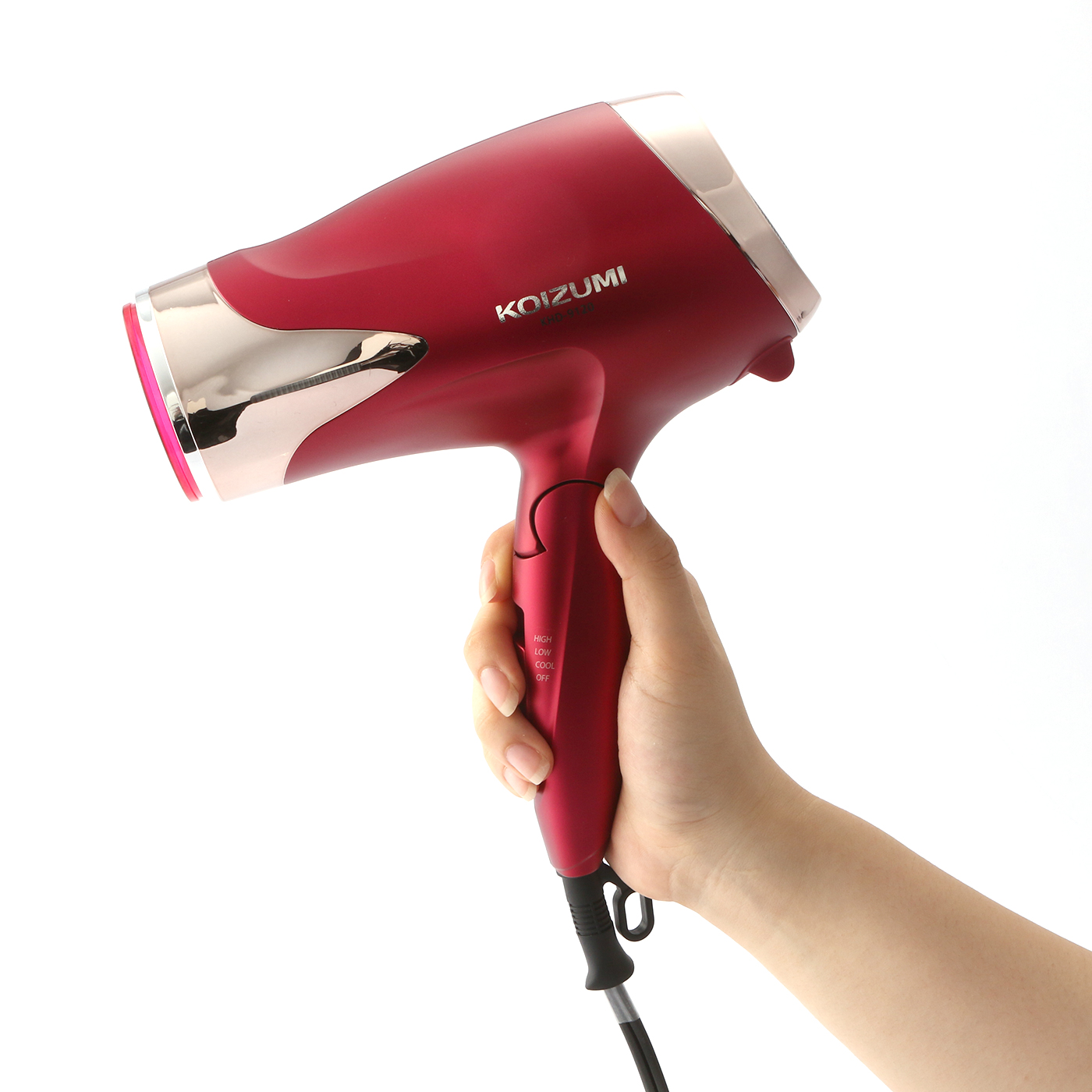 コイズミ マイナスイオンドライヤー Khd 91を全45商品と比較 口コミや評判を実際に使ってレビューしました Mybest