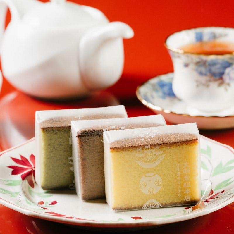 カステラカット包装 抹茶 4