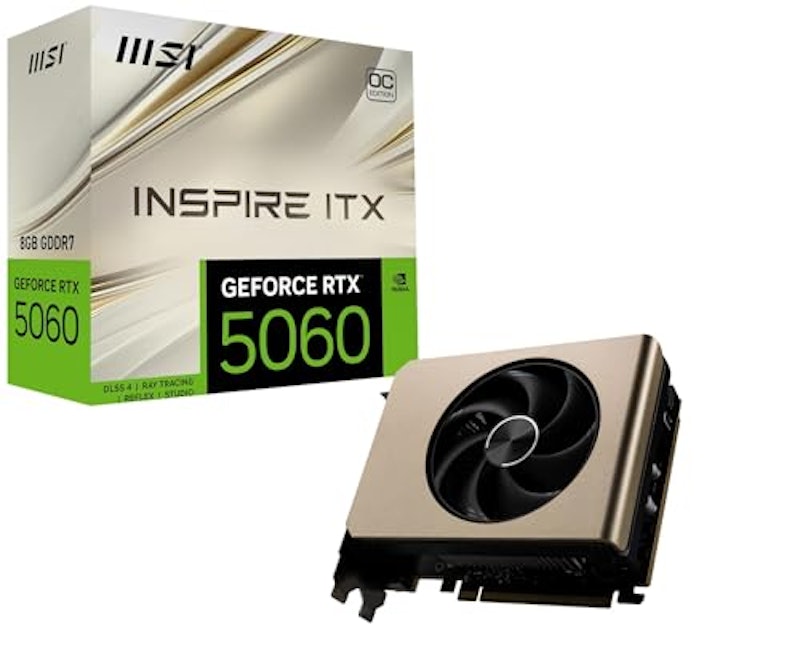 GeForce RTX 5060 8G INSPIRE ITX OC 1