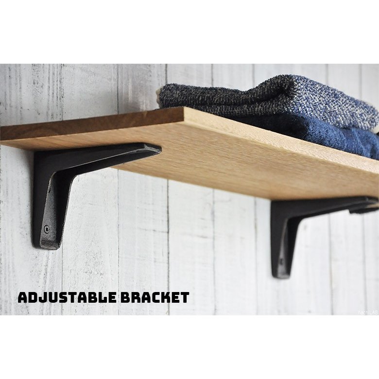 棚受け金具「Rustic shelf brackets」1個 2