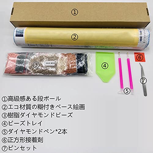 YAMOXLS ダイヤモンドアート キット ビーズ 6