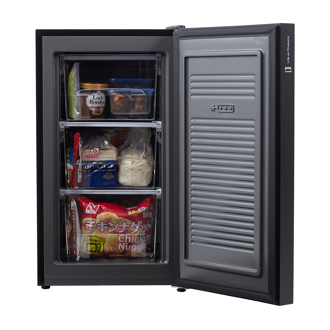 ライフオンプロダクツ ノンフロン冷凍庫 60L LPRKC001をレビュー