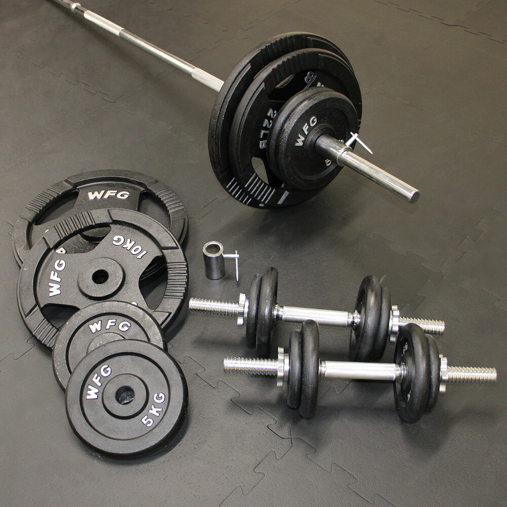 【売ります】ダンベル、バーベルセット　重り総計100kg 100kgのダンベル・バーベルセットのおすすめ人気ランキング【2026年4月