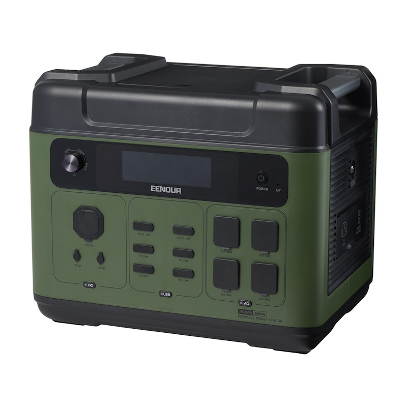 EENOUR ポータブル電源 P2001PLUSを検証レビュー!大容量のポータブル EENOUR ポータブル電源 P2001PLUSを検証レビュー!大容量のポータブル