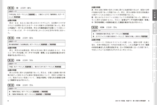 改訂版 大学入学共通テスト 生物予想問題集 5
