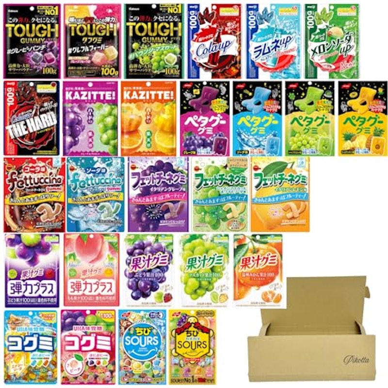 咀嚼グミ 6種セット 1