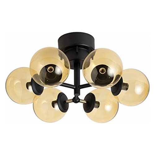 TINY GLASS CEILING LIGHT 6  2