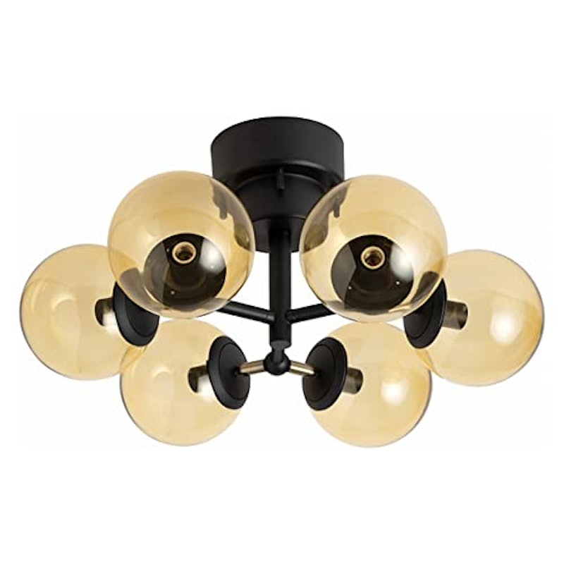 TINY GLASS CEILING LIGHT 6 2