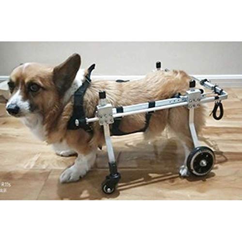 トイプードル4輪！リハビリ!食事補助!犬用車椅子!介護用!犬の歩行器