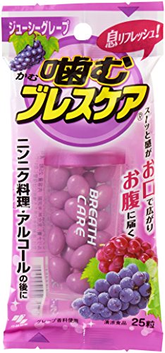 噛むブレスケア ジューシーグレープ味 1