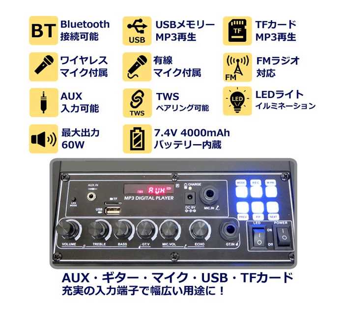 ポータブルスピーカー 2