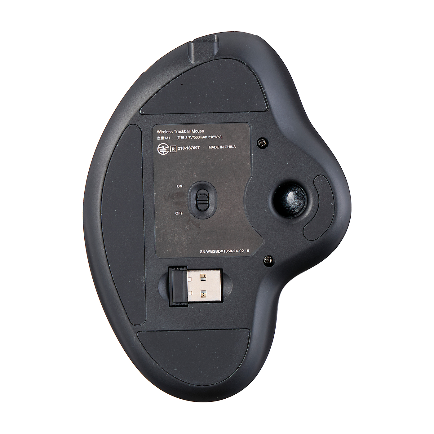 Tethys ワイヤレスマウス M1-GRAYを検証レビュー！トラックボールの