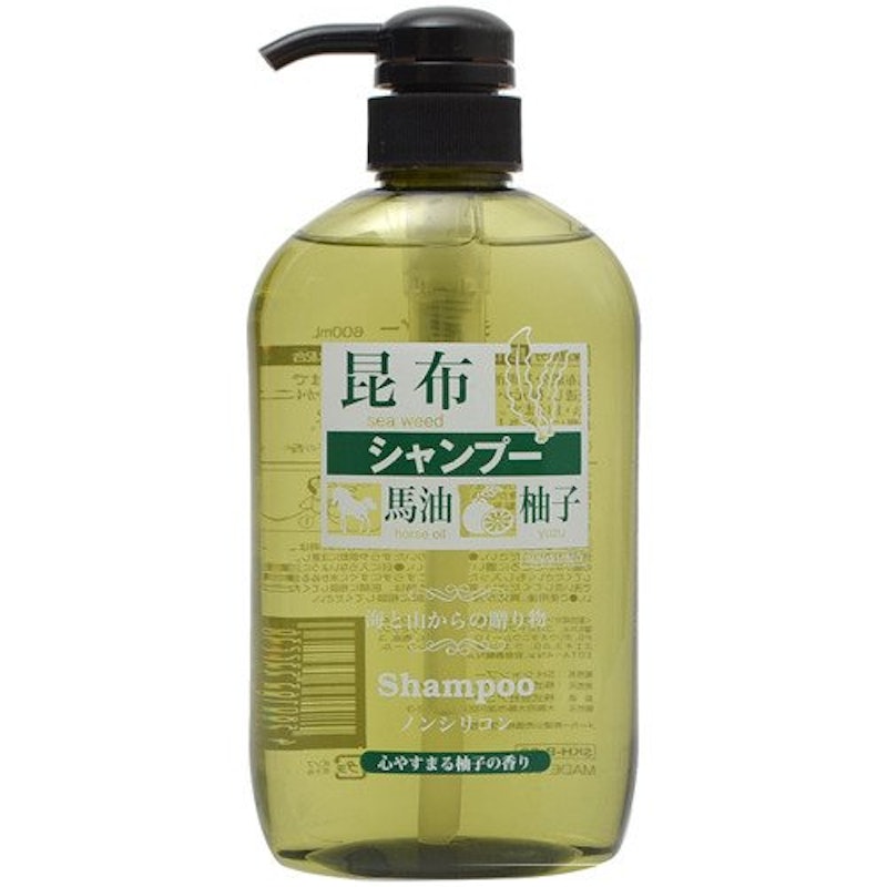 昆布と馬油のシャンプー 600ml 1
