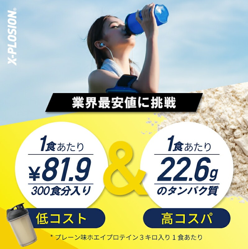 WPC 100%ナチュラルホエイプロテイン バニラ味 6