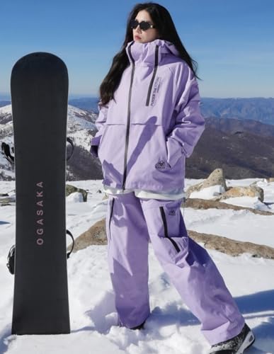 ①スキーウェア　セットアップ　スノーウェアー上下セット　Disney 140 スノーボードウェア スキーウェア 上下セット メンズ