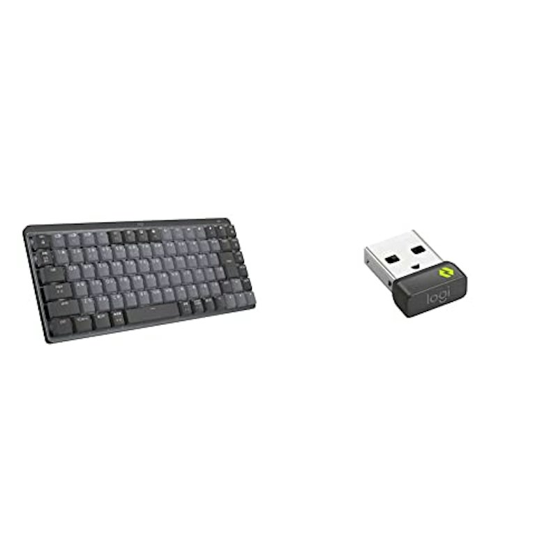 ワイヤレスメカニカルパフォーマンスキーボード & USB レシーバー 1