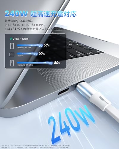 USB-C ケーブル 3