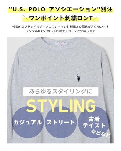 USPOLOだぼそでカラーロンT 4