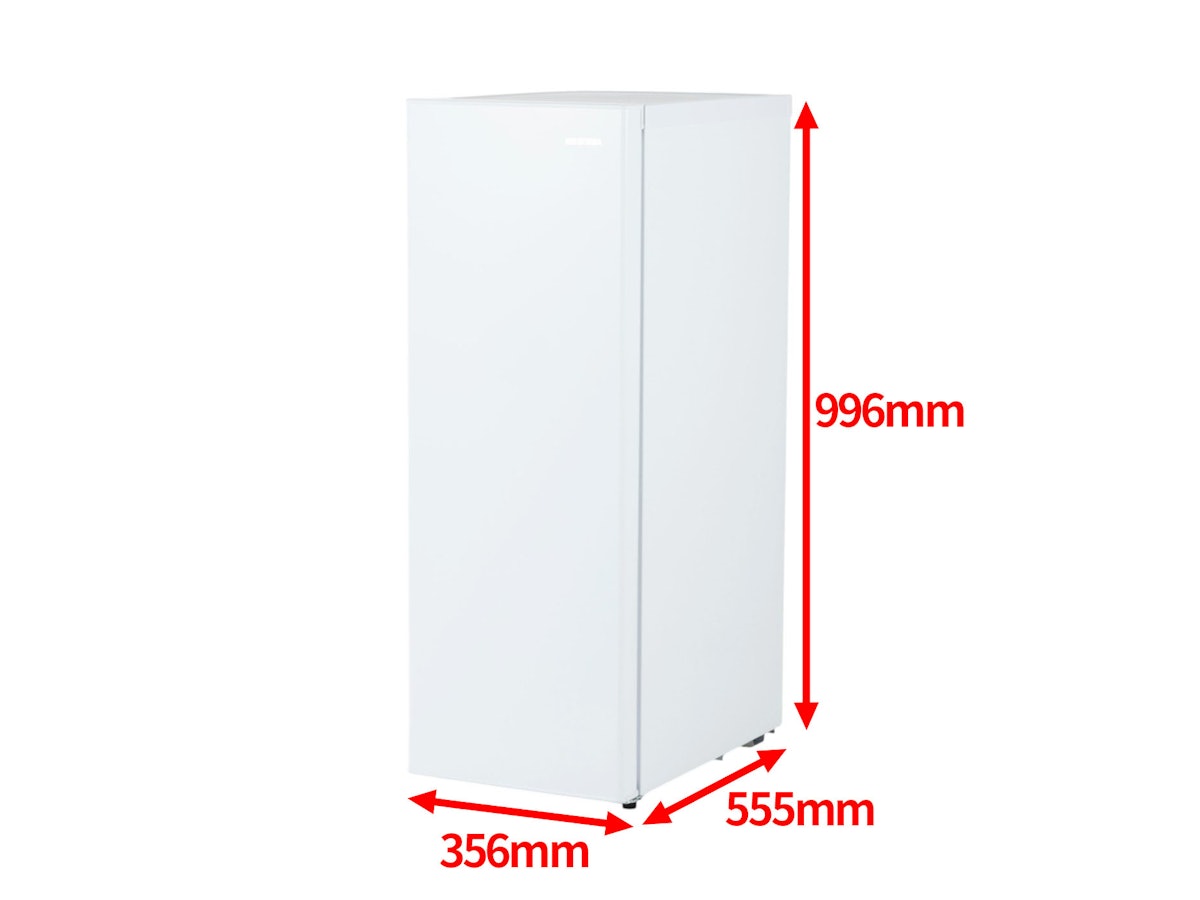 アイリスオーヤマ スリム冷蔵庫 IRSN-8A-Wを検証レビュー!小型ミニ アイリスオーヤマ スリム冷蔵庫 IRSN-8A-Wを検証レビュー!小型ミニ