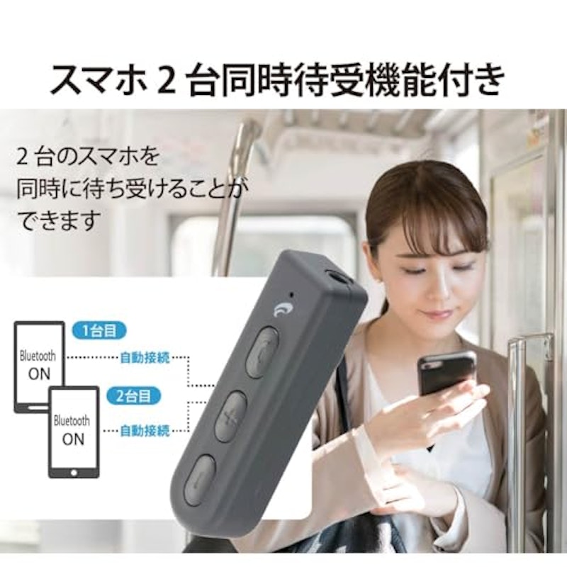 φ3.5mmステレオミニプラグ用ワイヤレスレシーバー 6