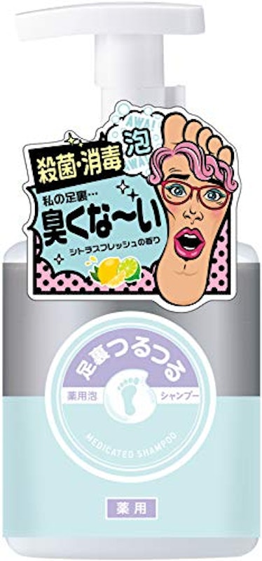 足裏つるつる 薬用泡シャンプー 1