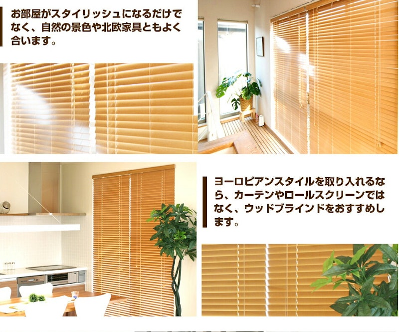 木製ブラインド 4