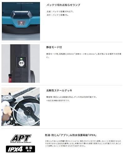 充電式芝刈機 4