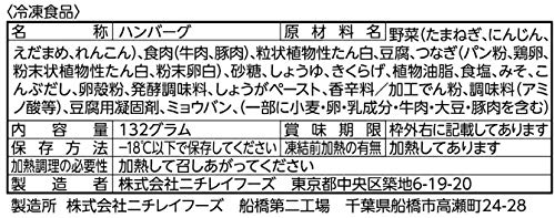 たっぷり野菜の和風ハンバーグ 2