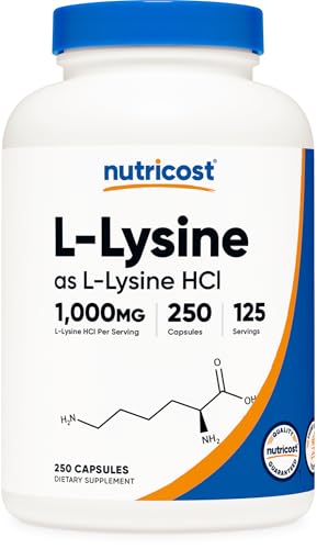 L-Lysine 1000mg 250カプセル 1