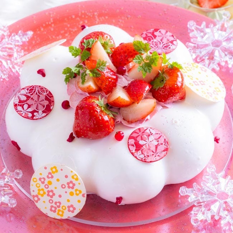 ヒルトン大阪 Folk Kitchen ストロベリースイーツビュッフェ ~ Strawberry in Pink 3