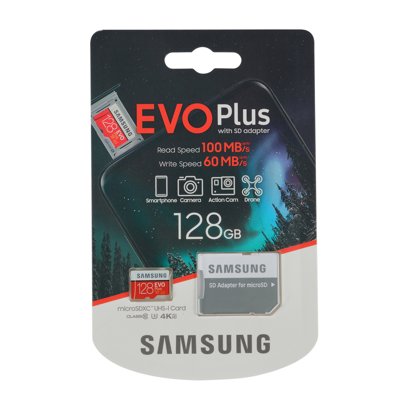 SAMSUNG　microSDXCカード EVO Plus (Class10 128GB)　MB-MC128KA CO