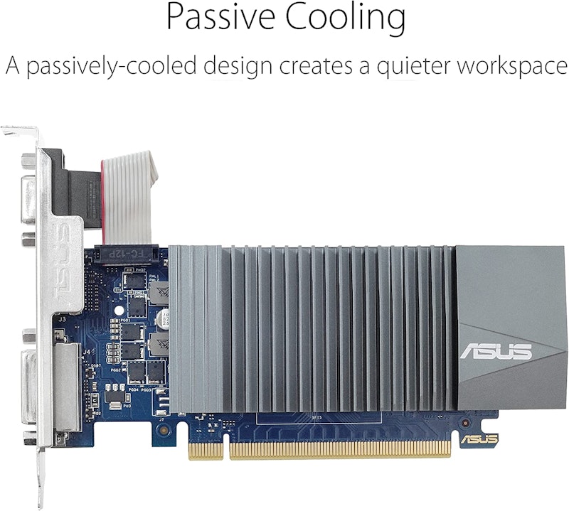 GeForce GT 730 2GB ロープロファイル グラフィックスカード 3