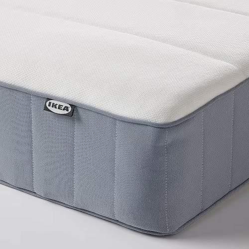 IKEA　ダブル　マットレス　ホッコーセン　HOKKÅSEN HOKKÅSEN Materac, sprężyny kieszeniowe, twardy, biały, 160x200 cm
