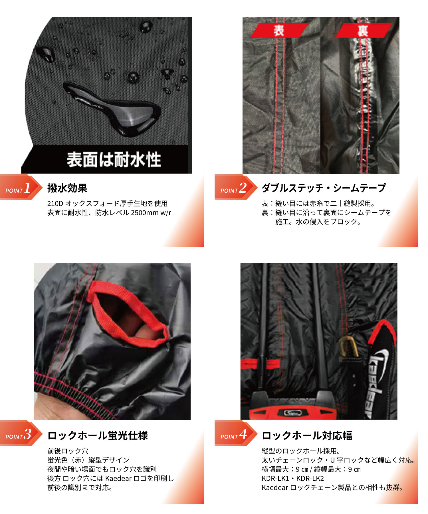 ウェザーシールド バイクカバー  7