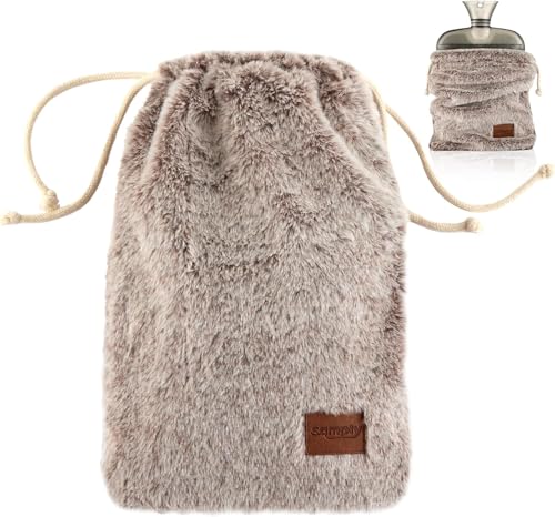 Hot Water Bottle with Soft Cover 1