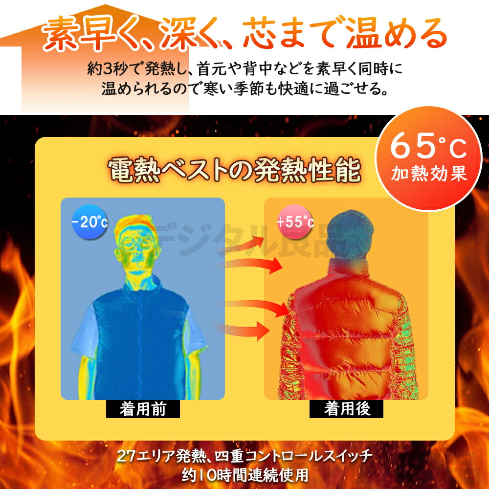 電熱ベスト 7
