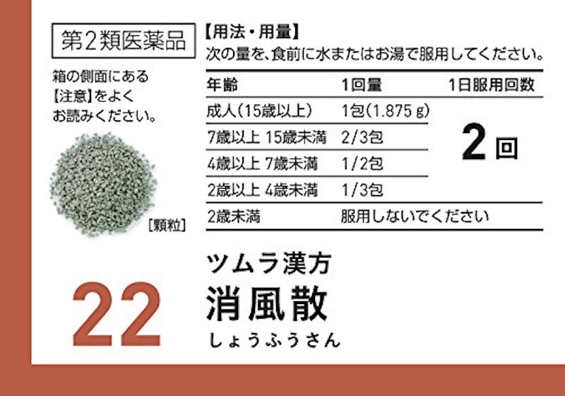 消風散エキス顆粒 3